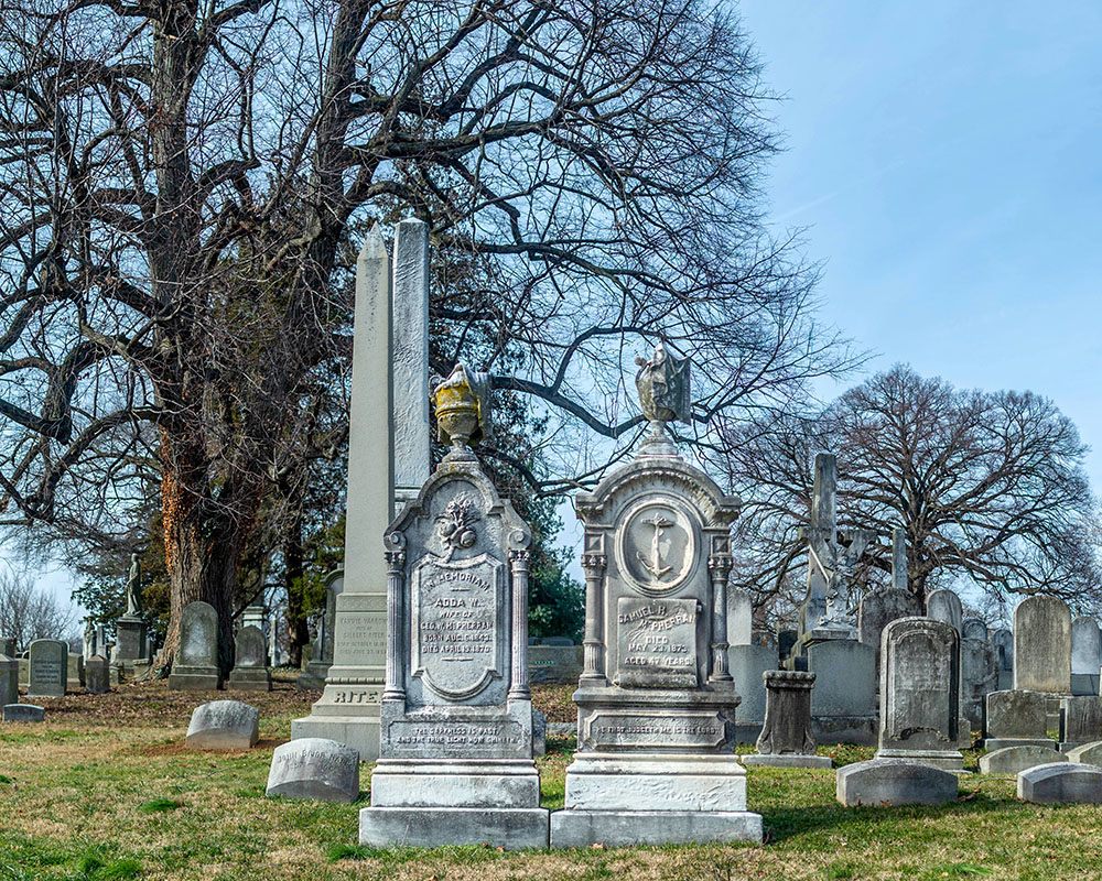 Harry Kalas Grave Site -- Laurel Hill Cemetery Philadelphi…