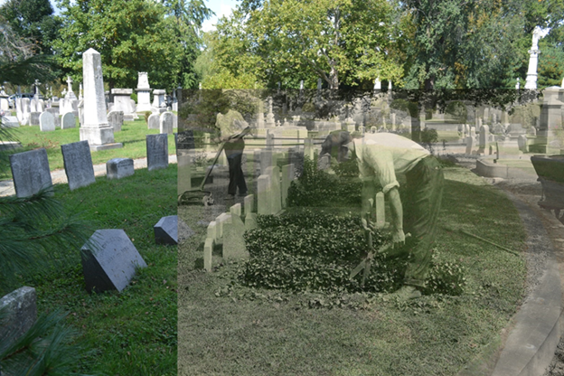 I went to Laurel Hill Cemetery over the weekend and snapped this